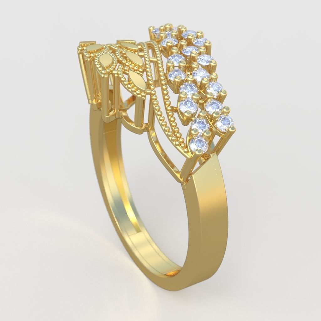 Ring 3D model 0274 3D printable model13 3D print model_3