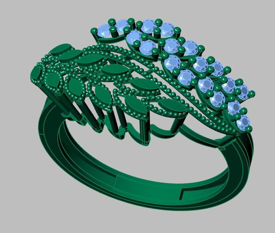 Ring 3D model 0274 3D printable model13 3D print model_11