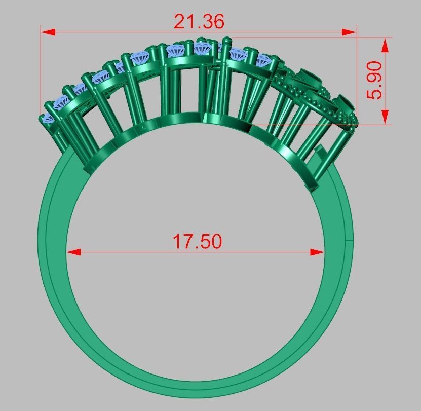 Ring 3D model 0274 3D printable model13 3D print model_10