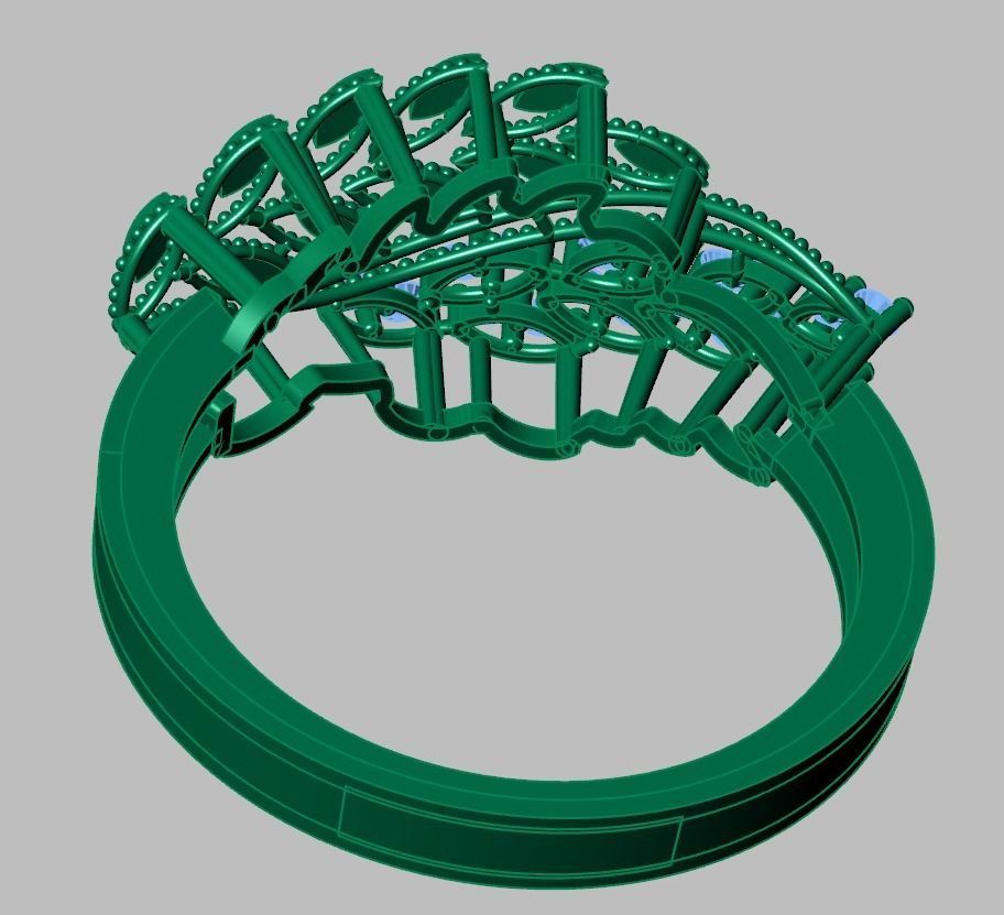 Ring 3D model 0274 3D printable model13 3D print model_12