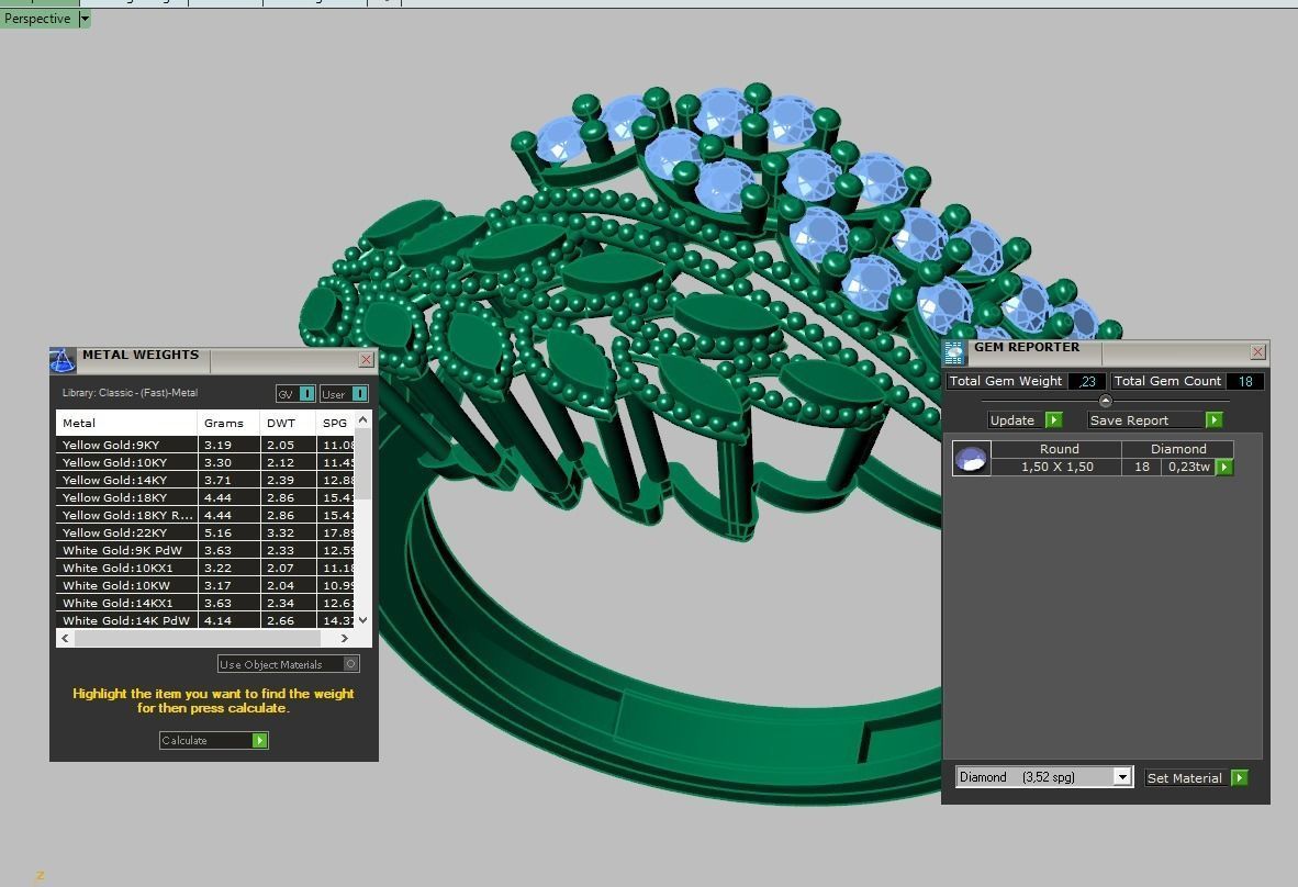 Ring 3D model 0274 3D printable model13 3D print model_13