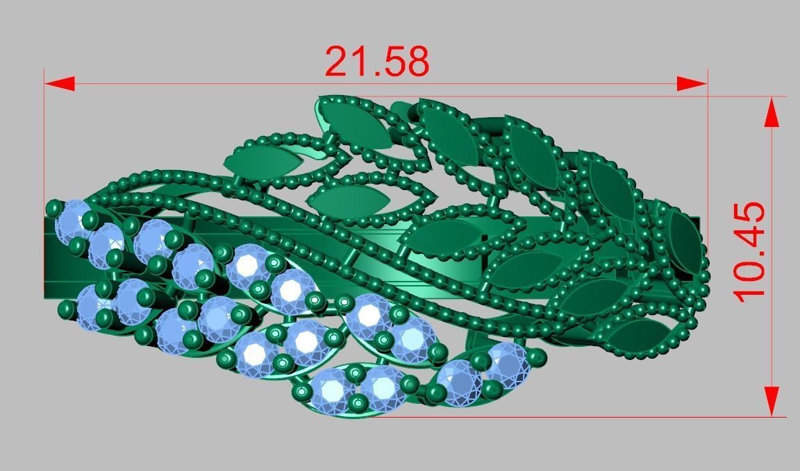 Ring 3D model 0274 3D printable model13 3D print model_9