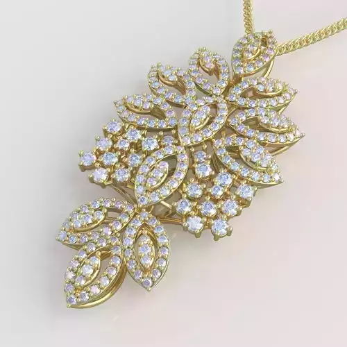 Exclusive Pendant model 3D 0190 printable model