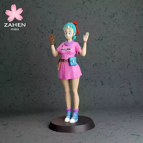 Bulma - Dragon Ball 3D print model
