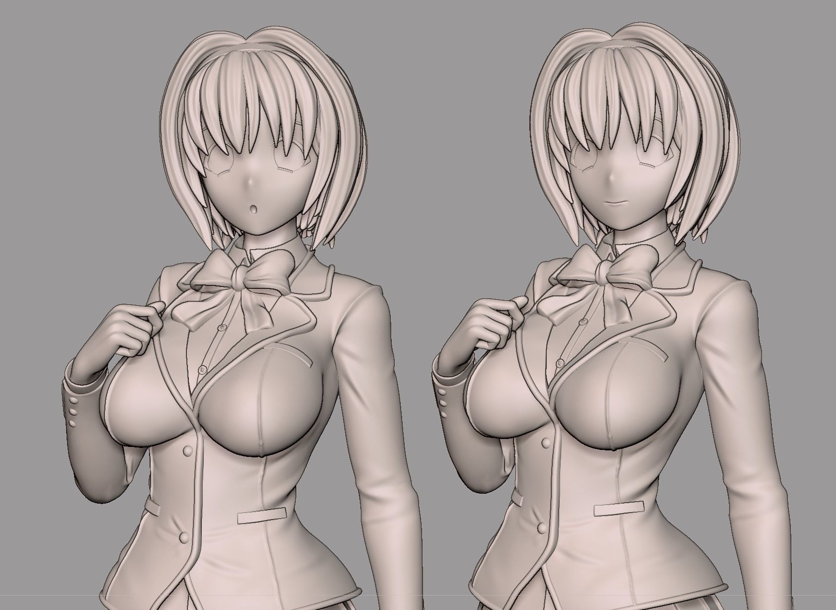 Kikyo Kushida - Classroom of the elite 3D print model 3D print model_7