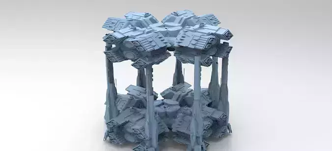 Dark Elven Sci-Fi Dome 2 