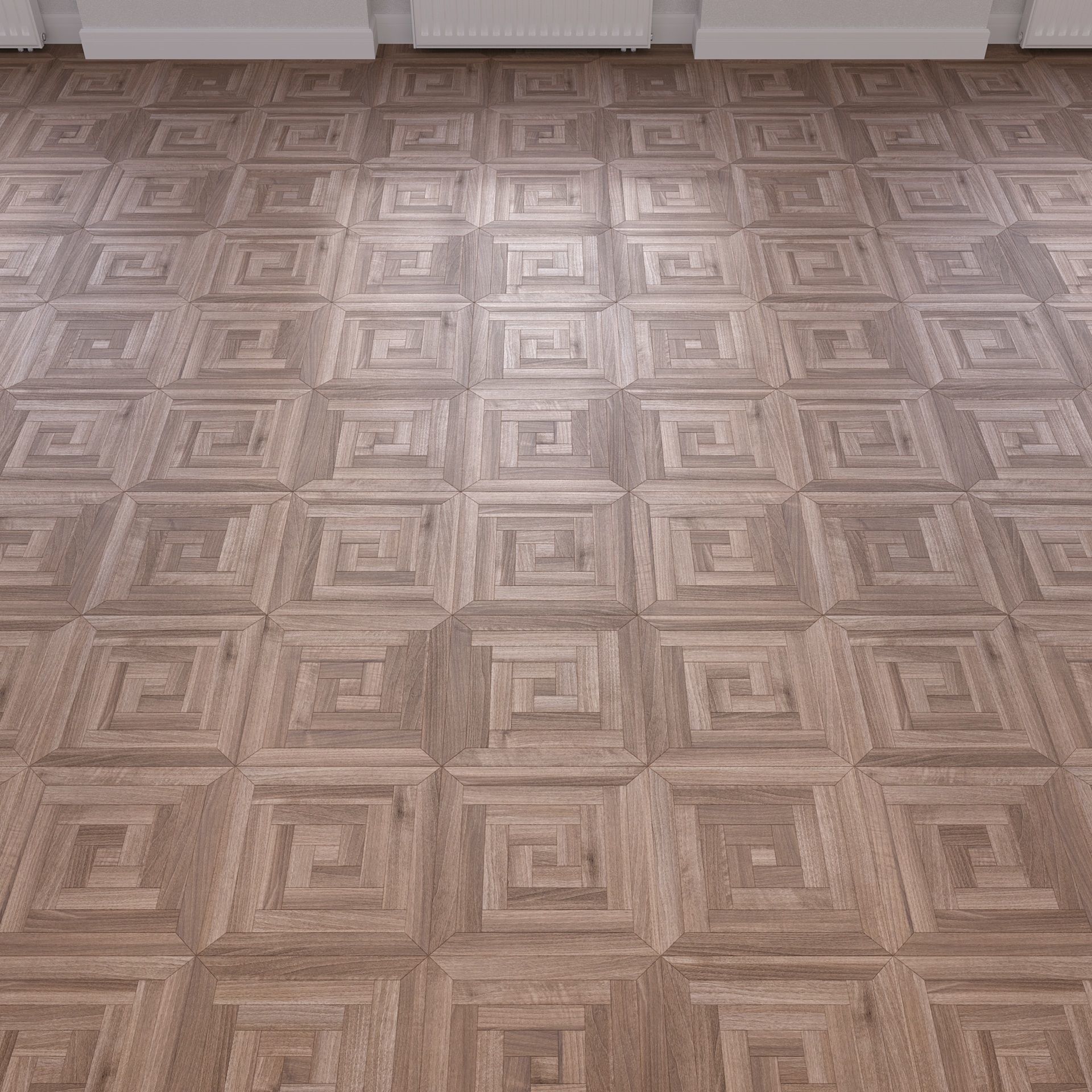 Parquet - Laminate - Wooden floor 4 in 1 3D model_14