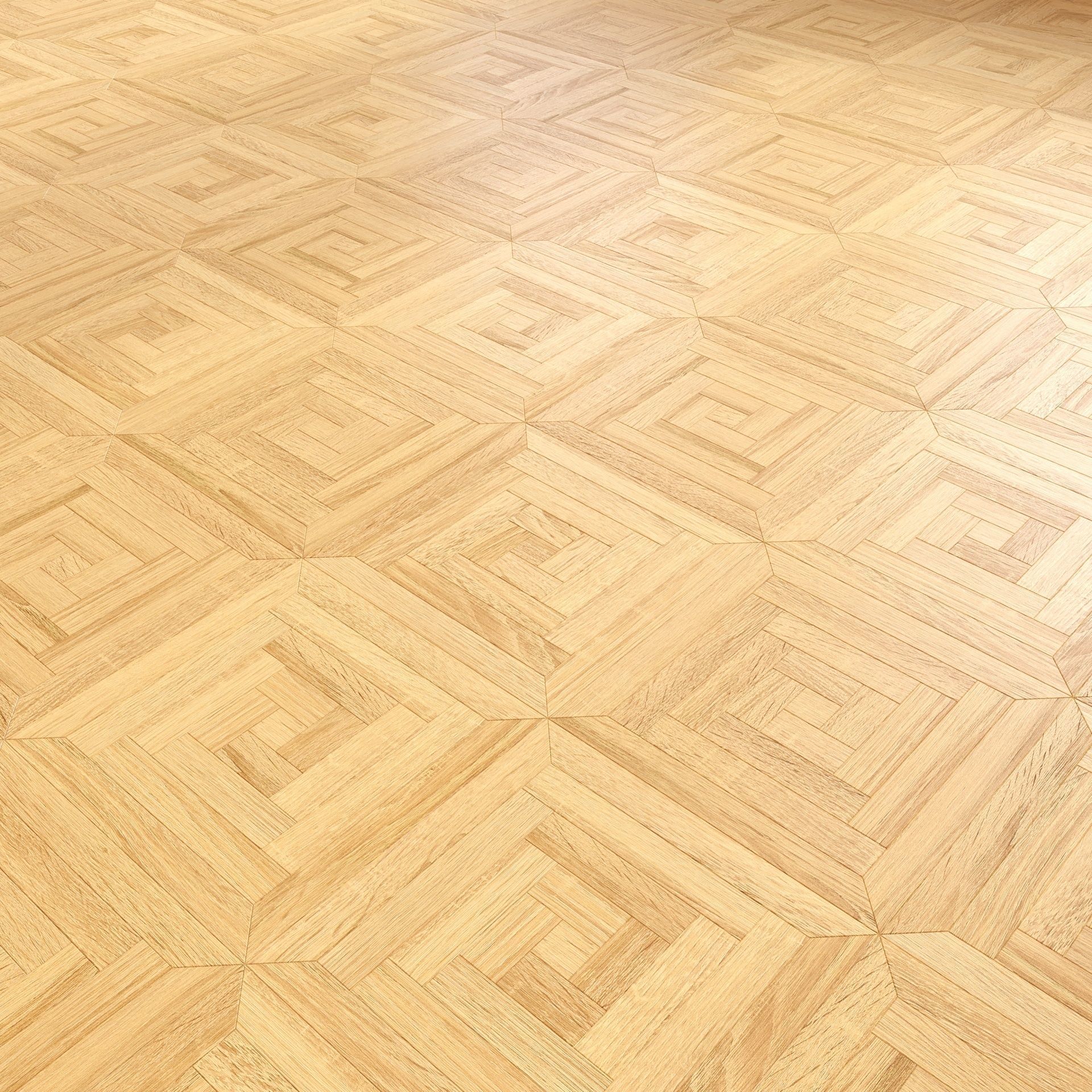 Parquet - Laminate - Wooden floor 4 in 1 3D model_12