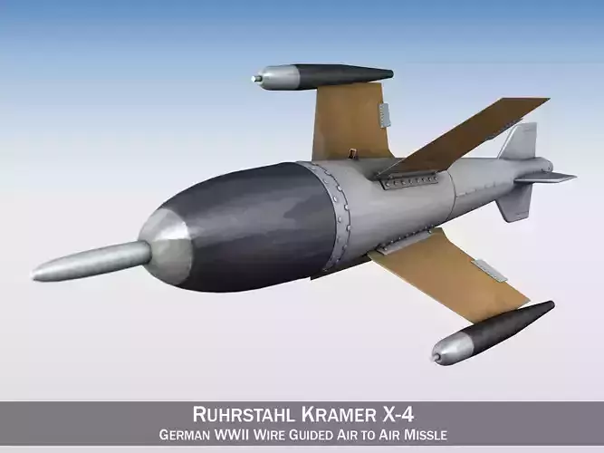Ruhrstahl Kramer X-4 3D model