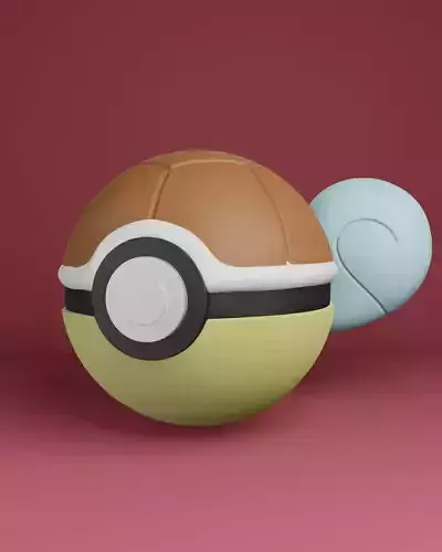 Pokemon Squirtle Pokeball