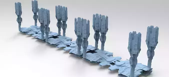  Elven Sci-Fi Dome Bridge