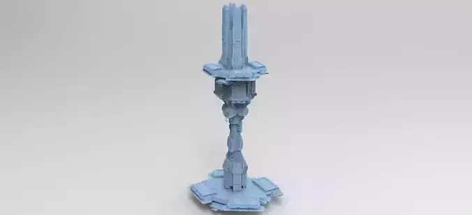 Elven Sci-Fi  Arch Pillar 