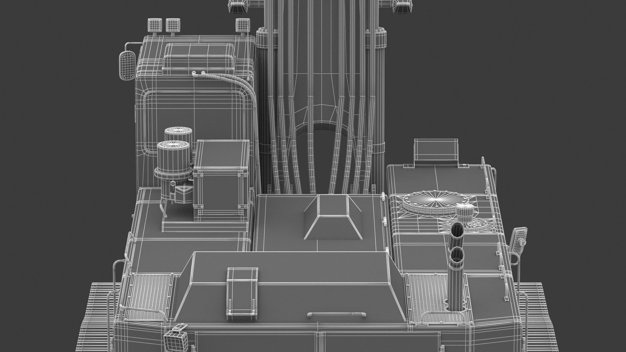  Crawler Excavator Generic 05 3D model_32