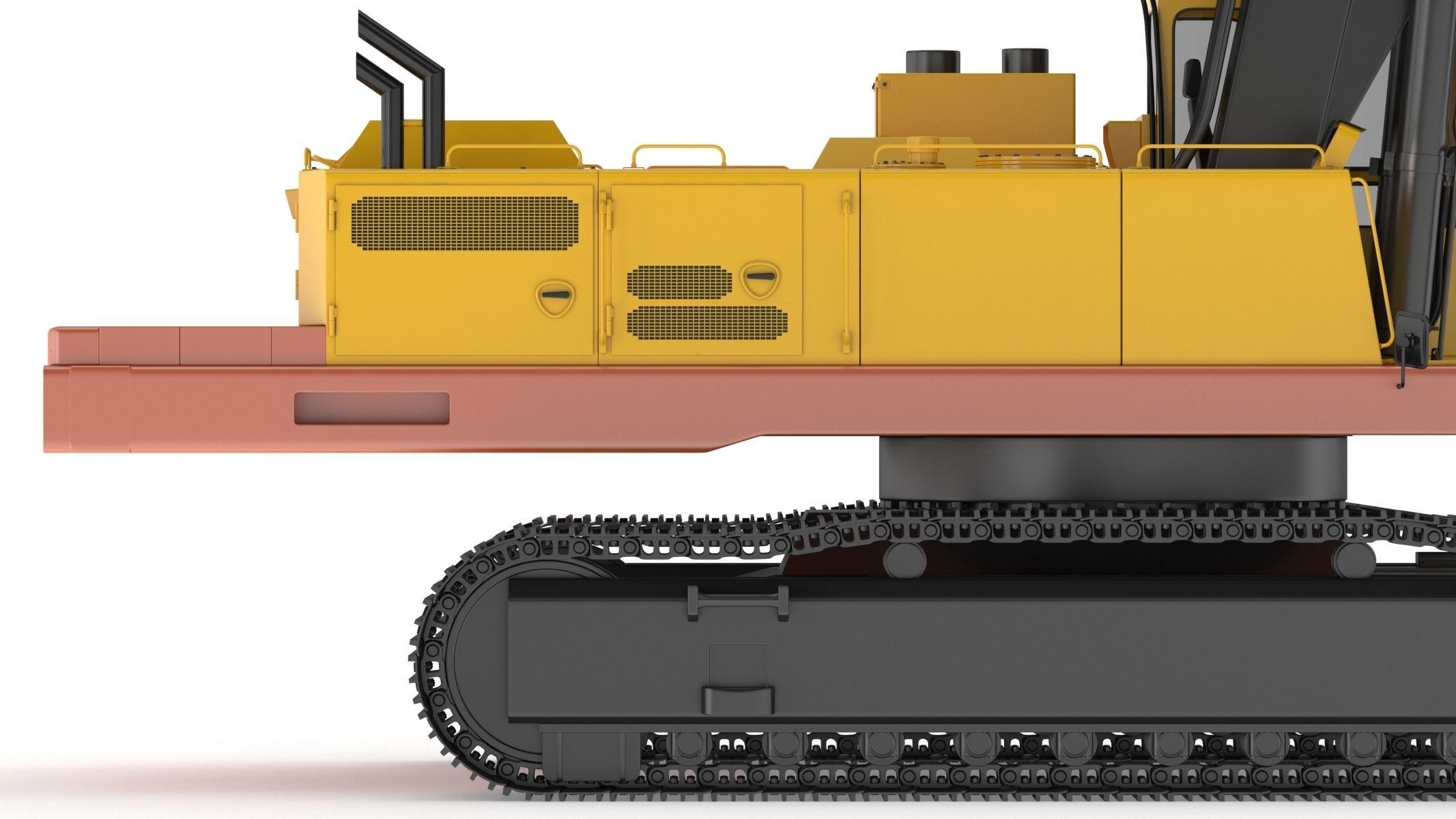  Crawler Excavator Generic 05 3D model_17