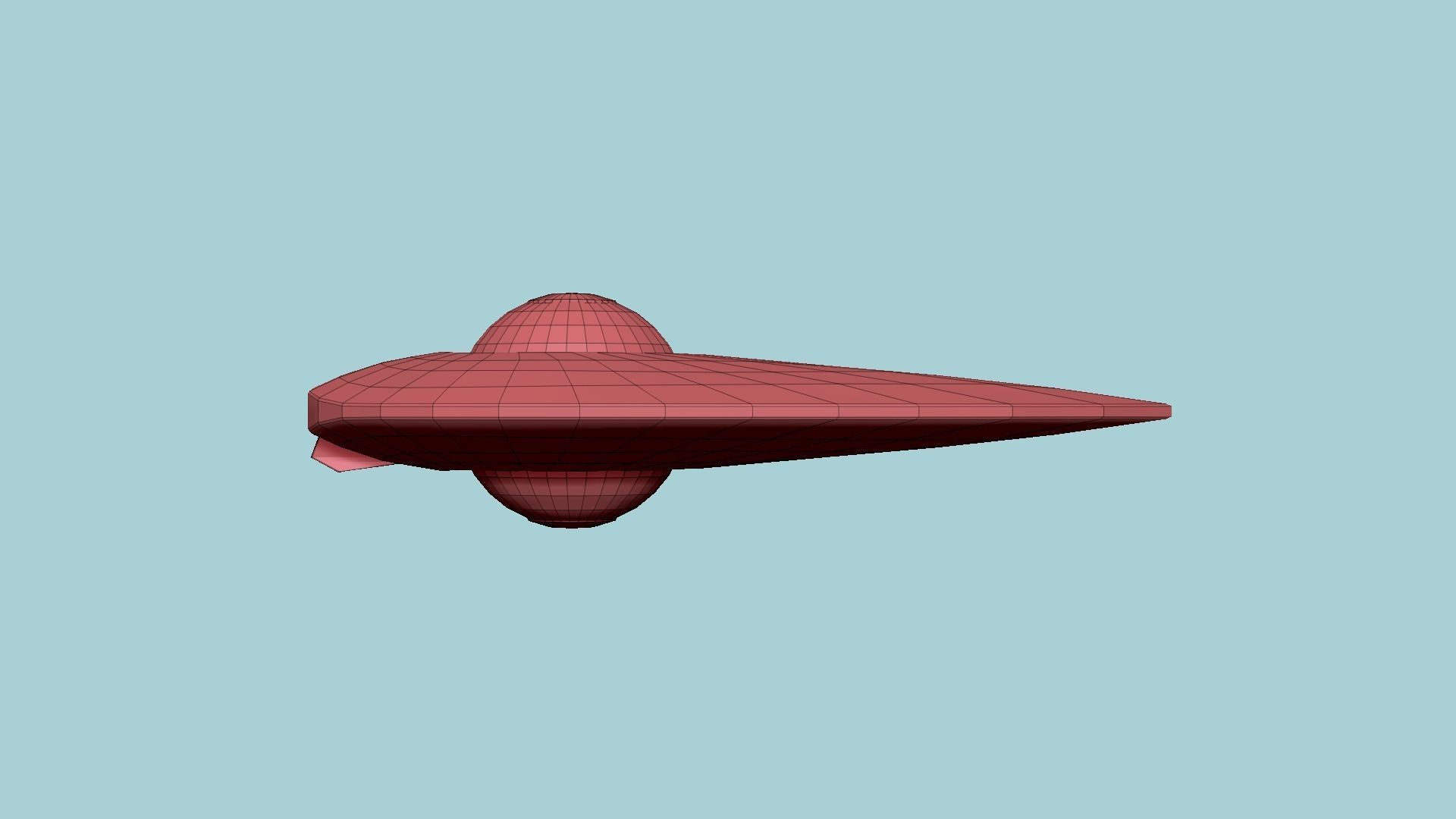 3D model Alien Spaceship UFO I01 Steel - Sci Fi Spacecraft Design VR ...