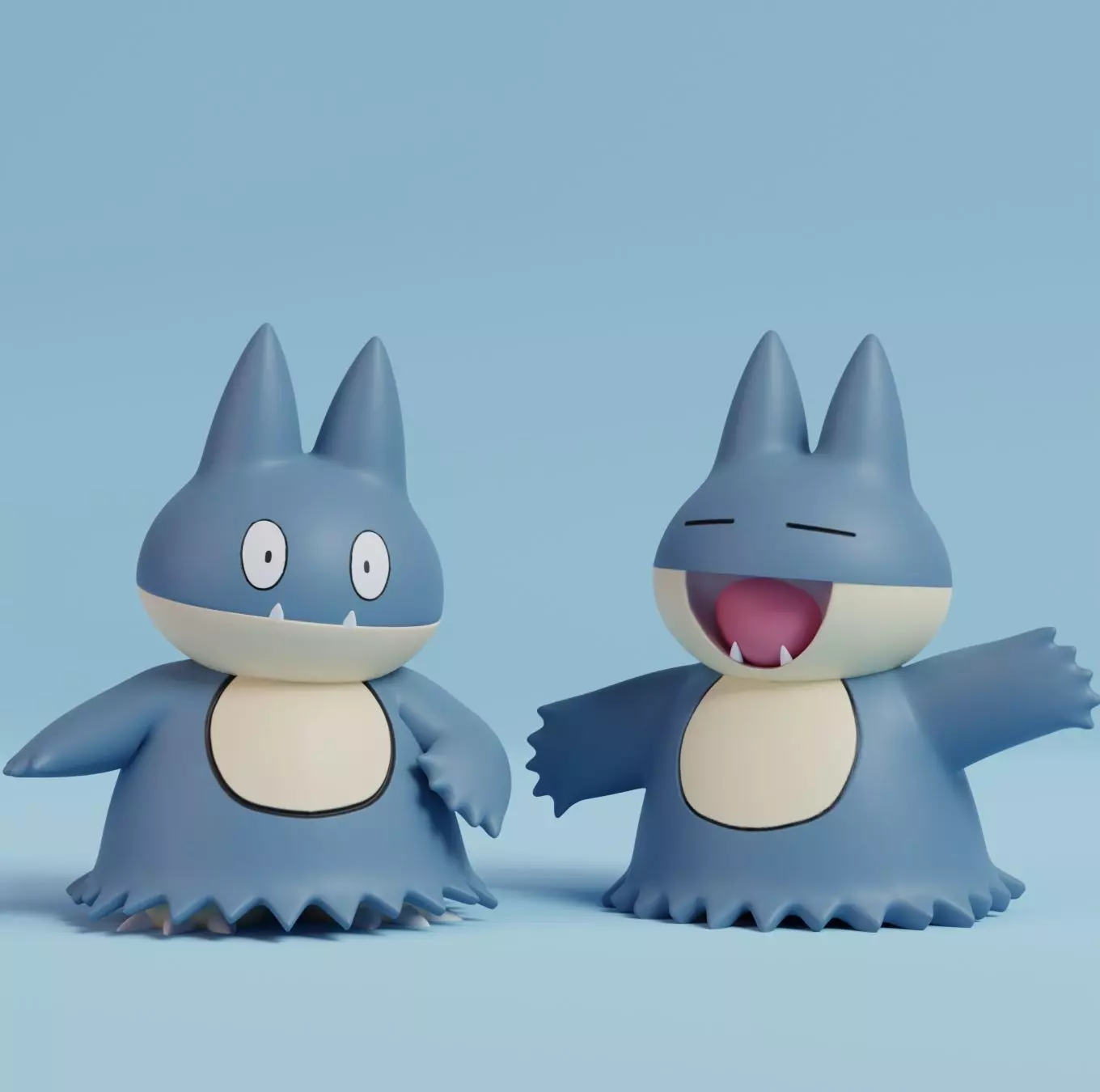 Pokemon - Munchlax with 2 poses 3D print model_0