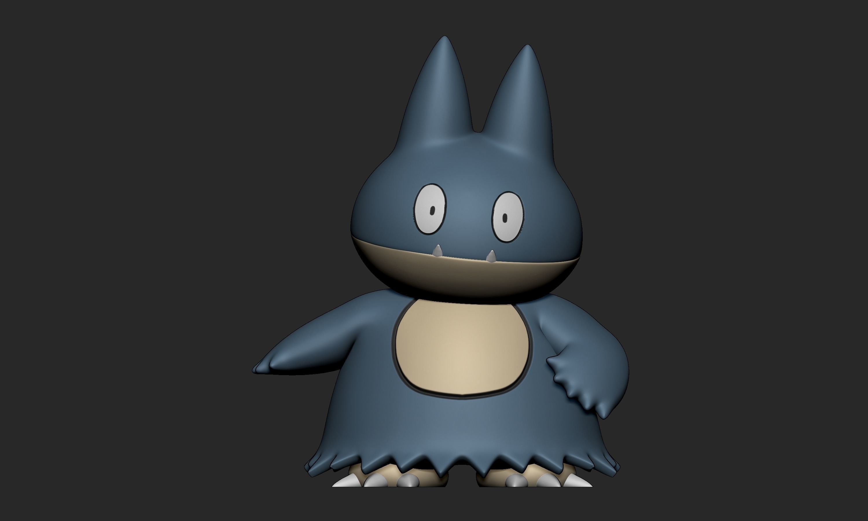 Pokemon - Munchlax with 2 poses 3D print model_1