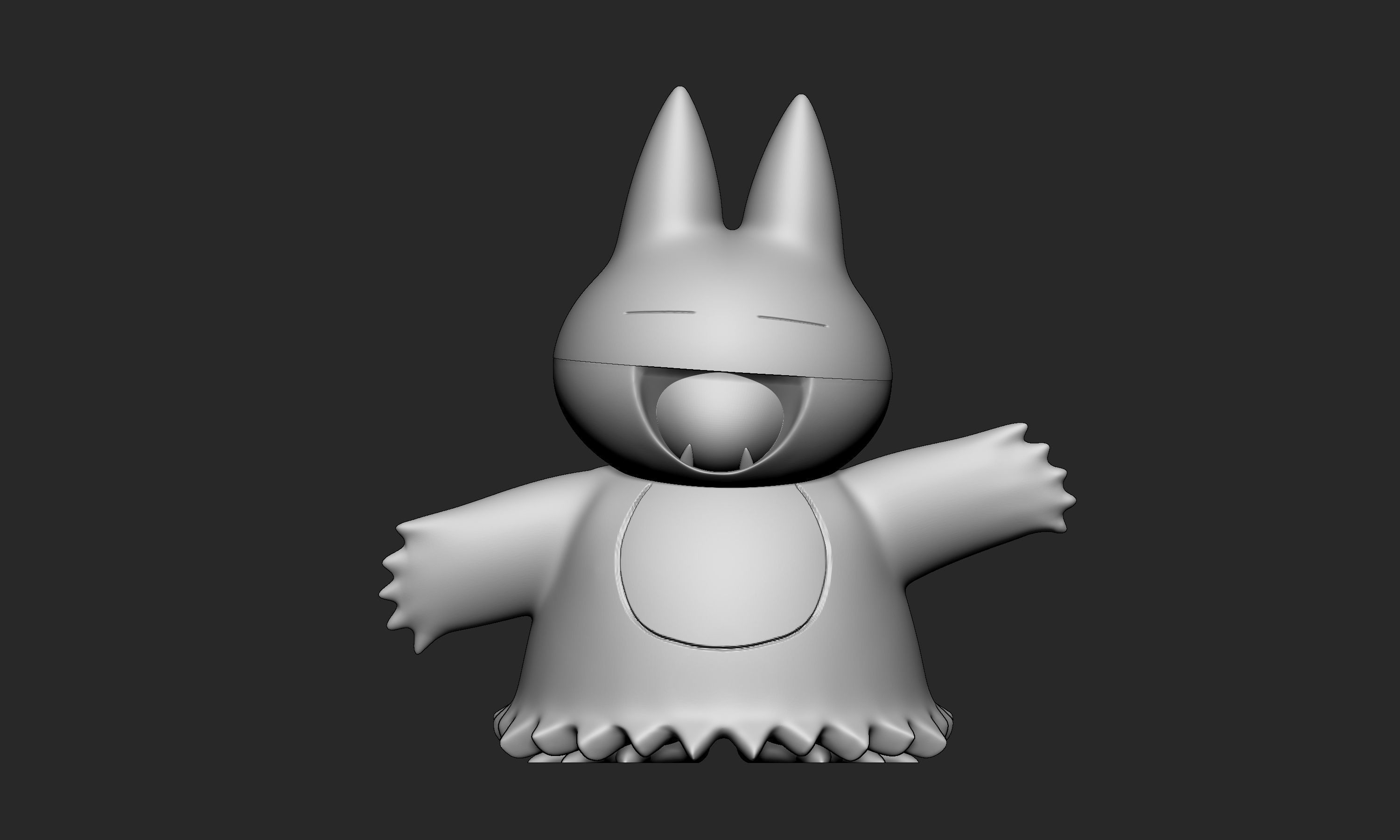 Pokemon - Munchlax with 2 poses 3D print model_7