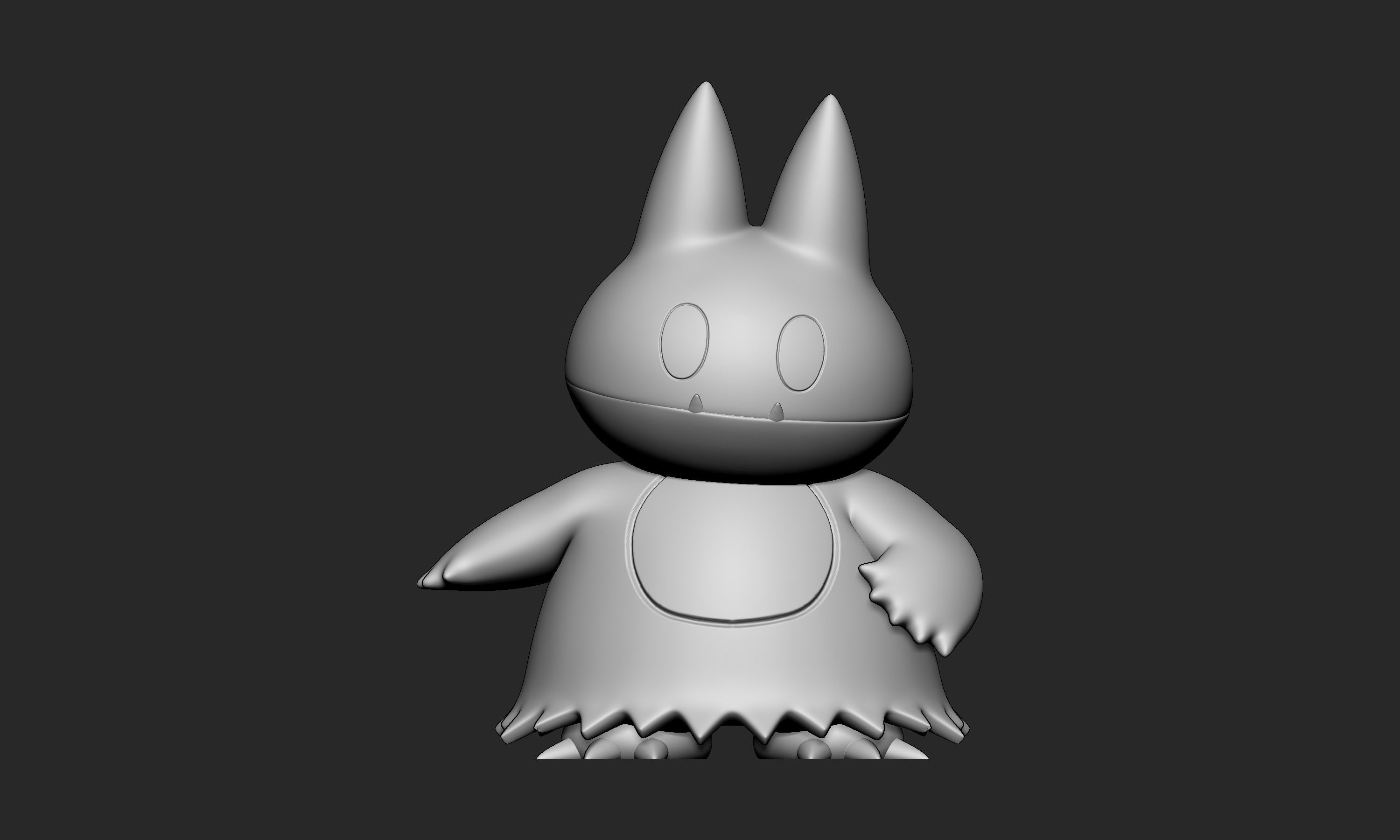 Pokemon - Munchlax with 2 poses 3D print model_3