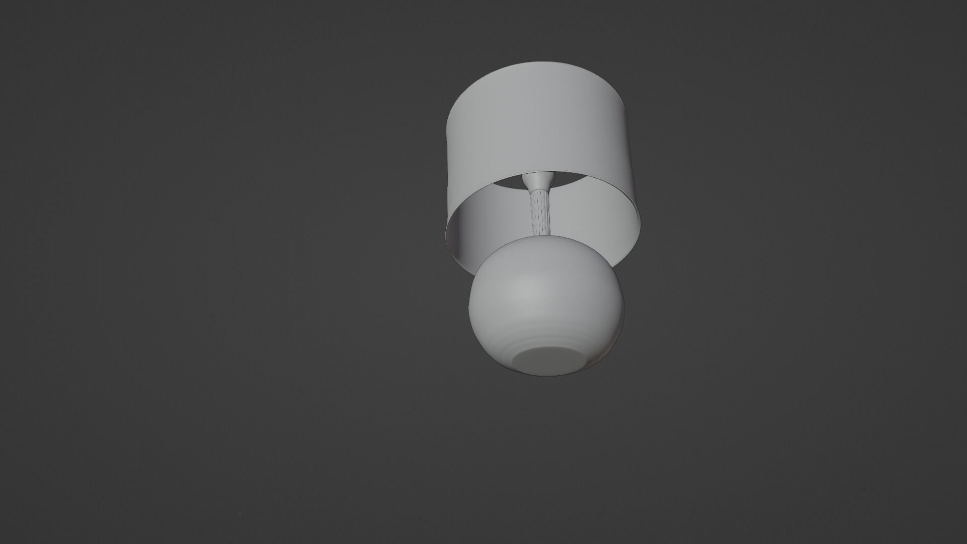 wood table lamp 3D model_12