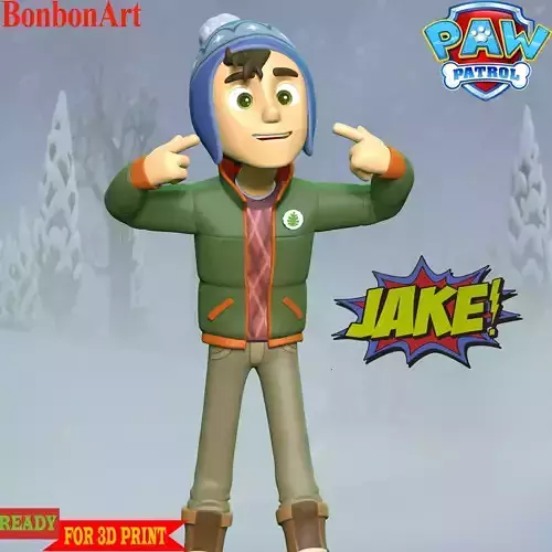 Jake -  PAW Patrol 3D print model