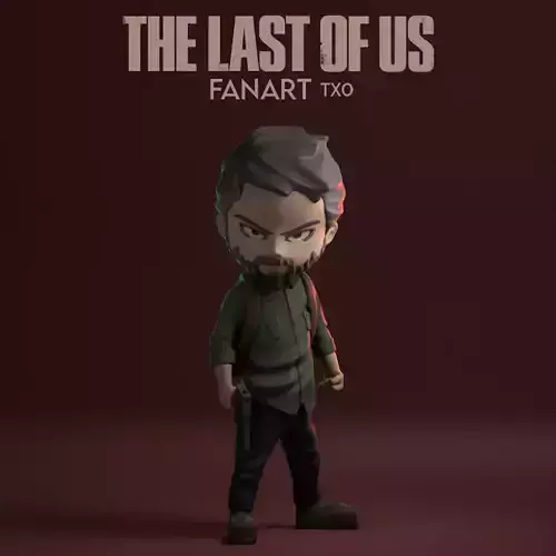 JOEL MILLER - THE LAST OF US 3D print model