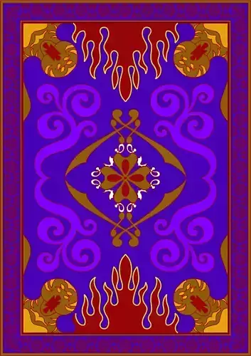 Aladdin carpet