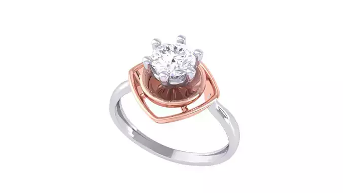 Women FLower Rings 3dm STL OBJ FBX Renders Details
