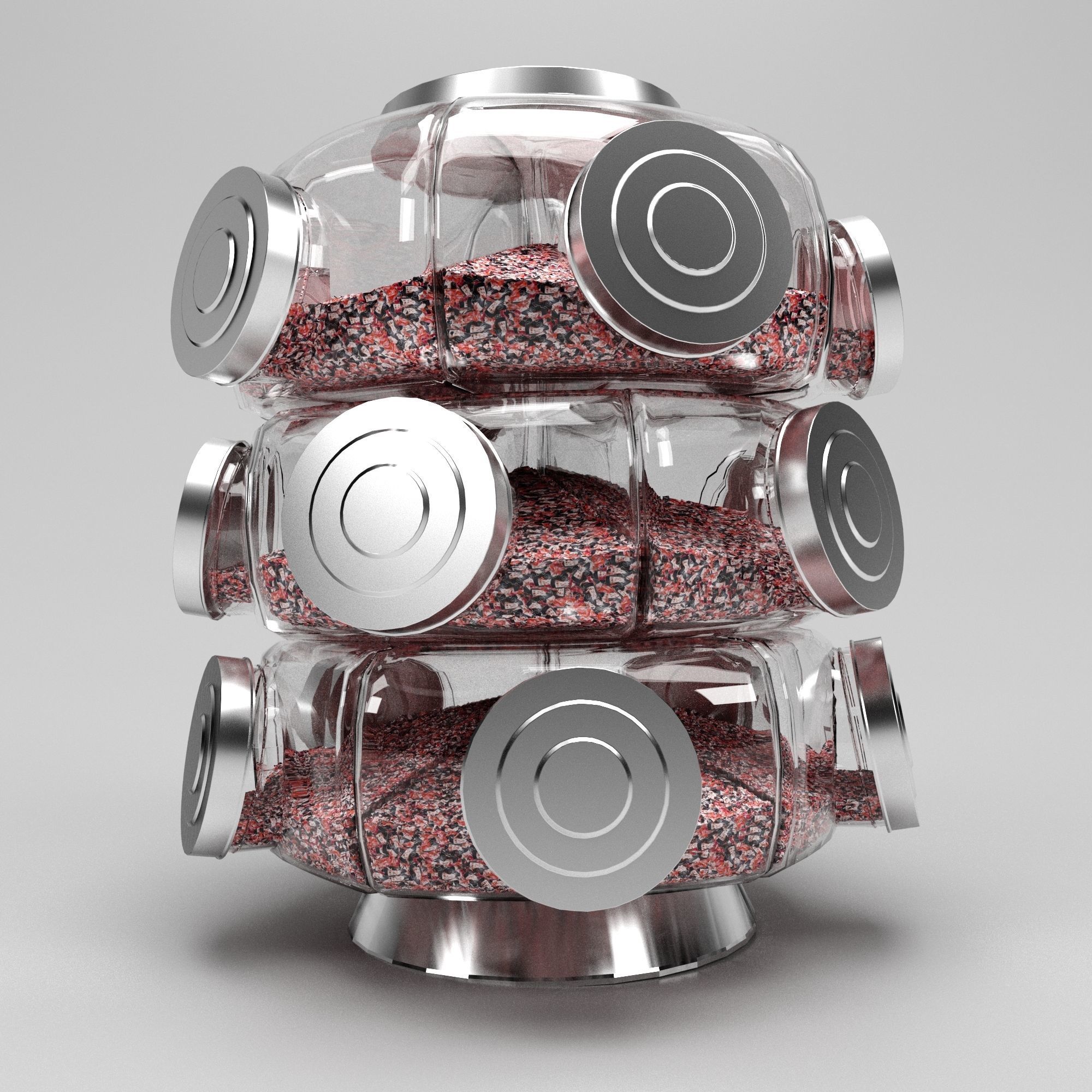 BALEIRO candy dispenser 3D model_1