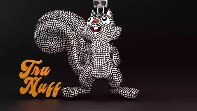 Diamond Squirrel Cuban Link Chain