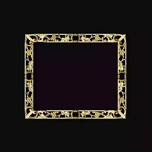 mirror ornate gold frame