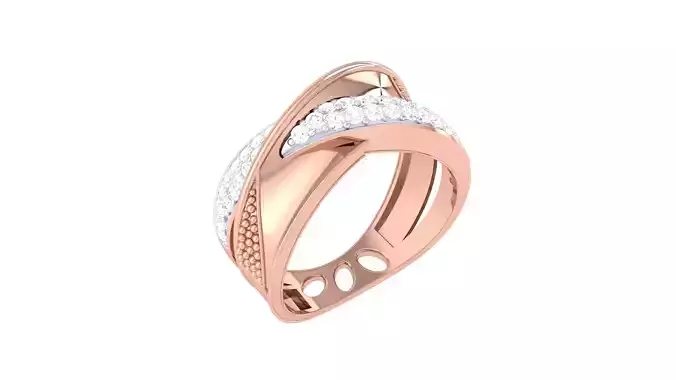 Women Wedding Engagement Rings 3dm STL OBJ FBX Renders Details