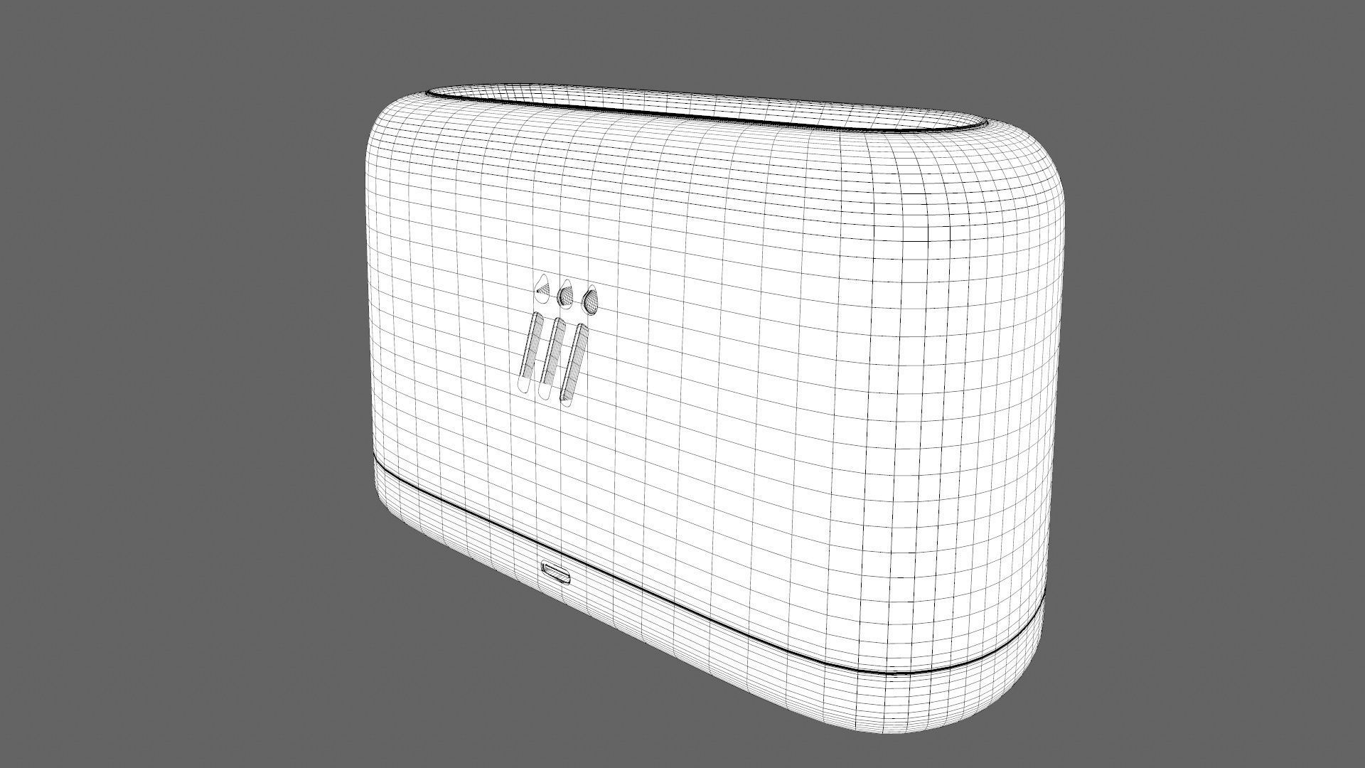 Diffuser Air Humidifier 3D model_16