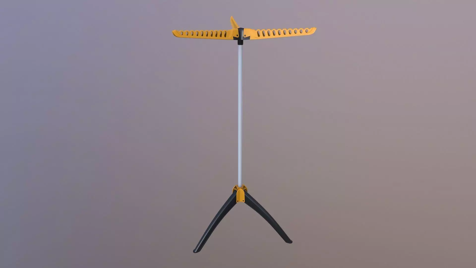 Foldable Clothes Drying Rack 3D model
