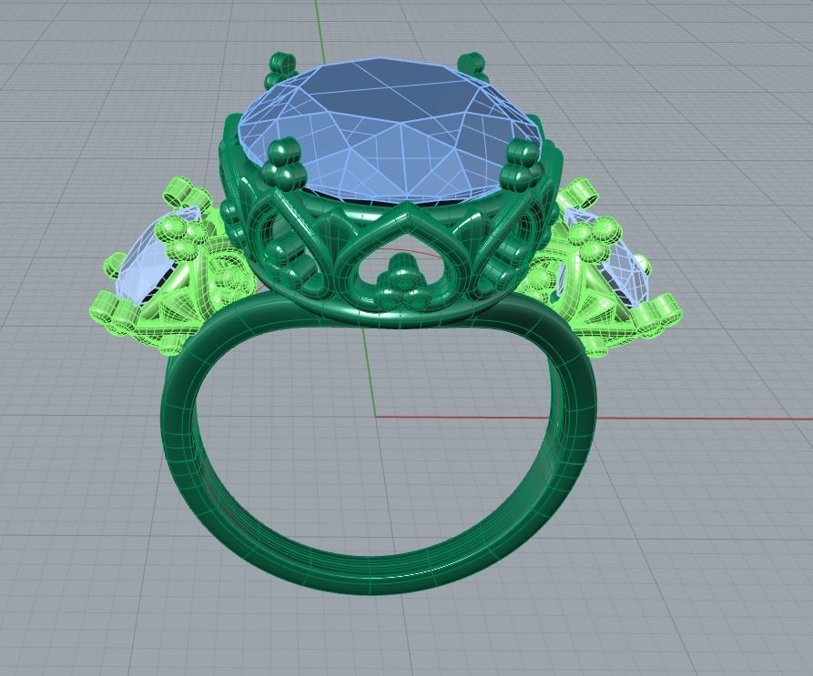 ring and nice bonus 3D print model_1
