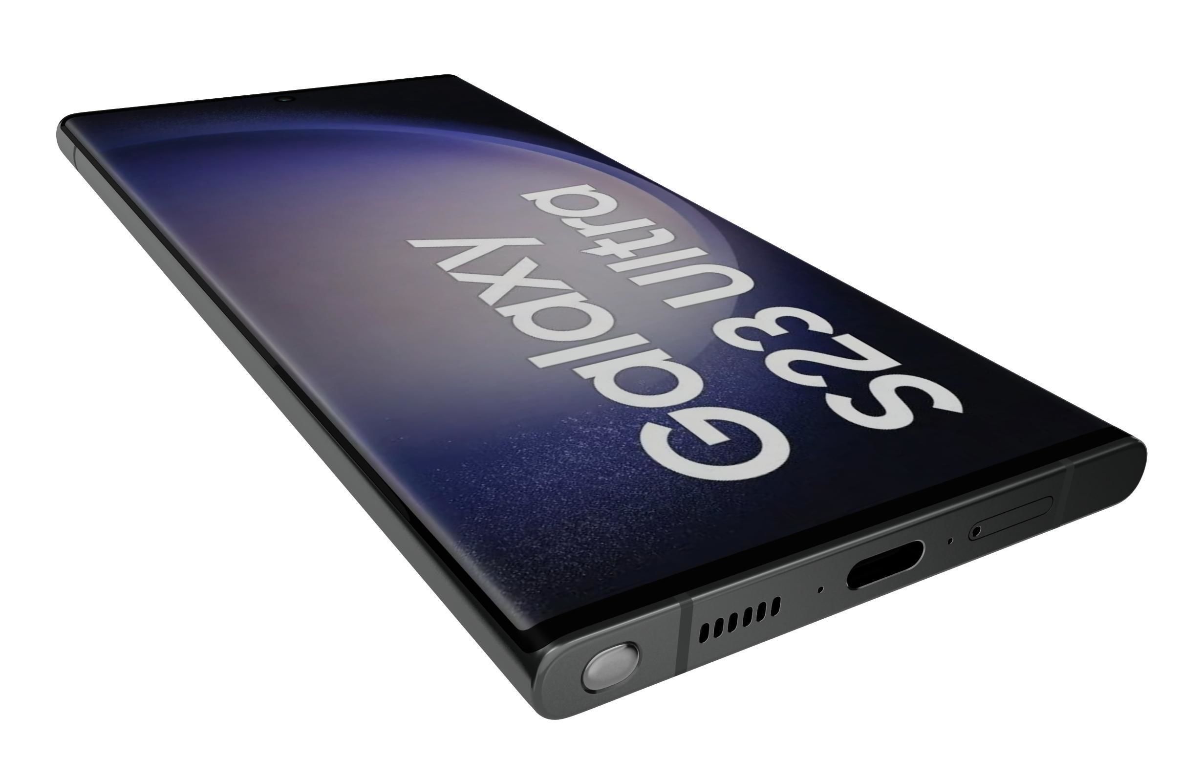 Samsung Galaxy S23 Ultra Gray 3D model_12