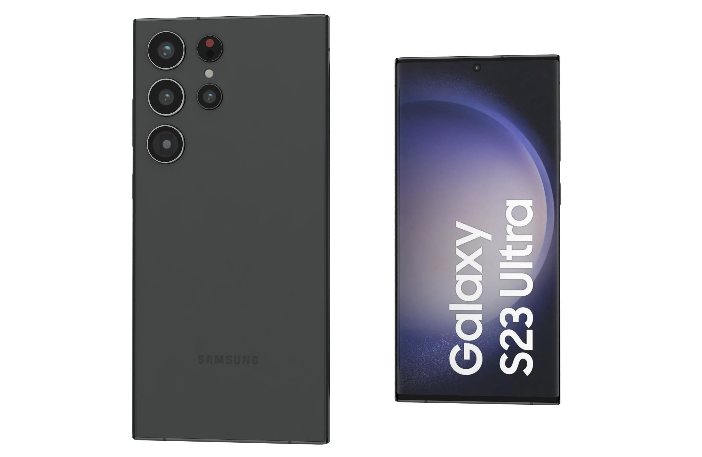 Samsung Galaxy S23 Ultra Gray 3D model_7