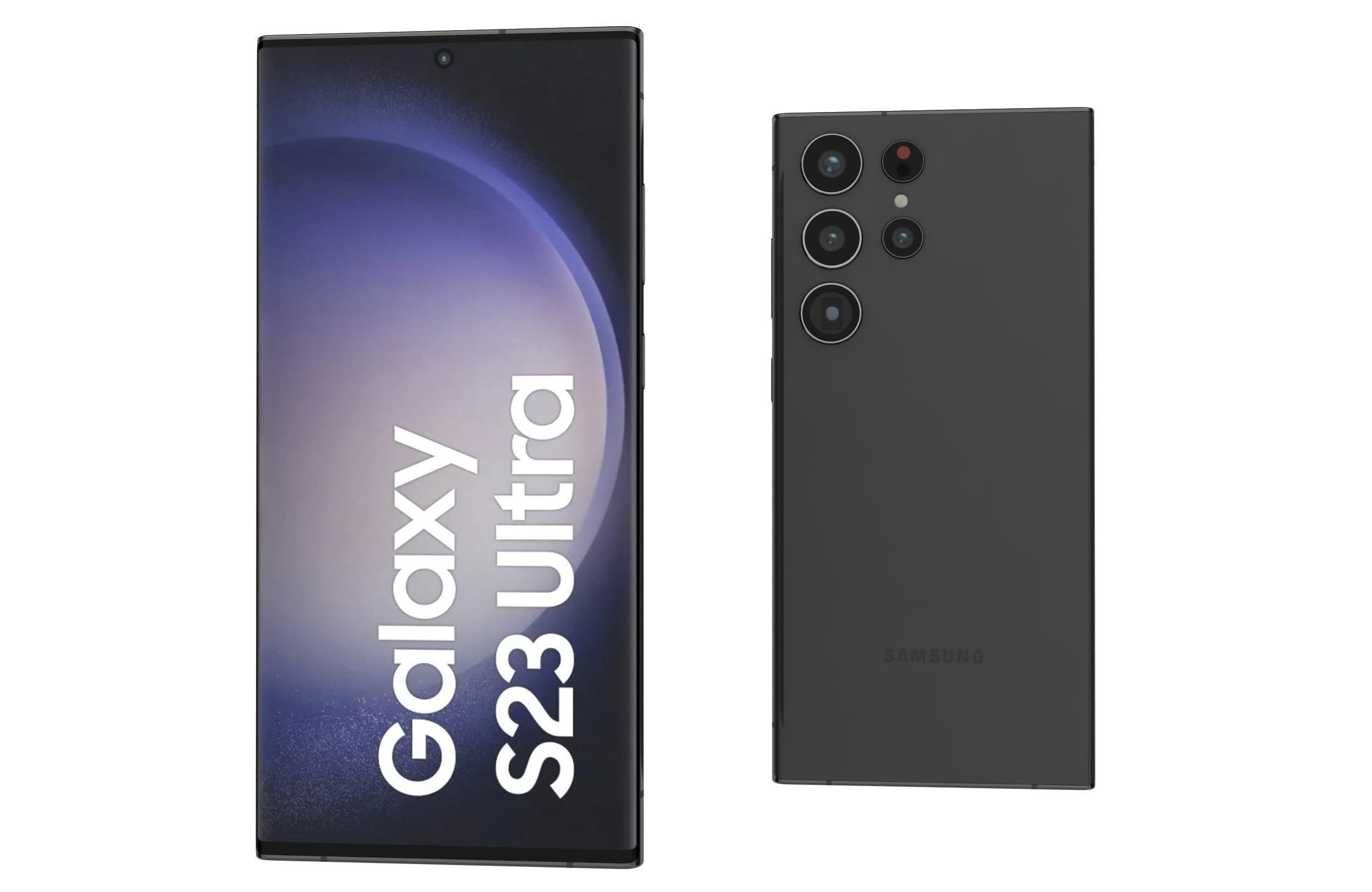 Samsung Galaxy S23 Ultra Gray 3D model_6