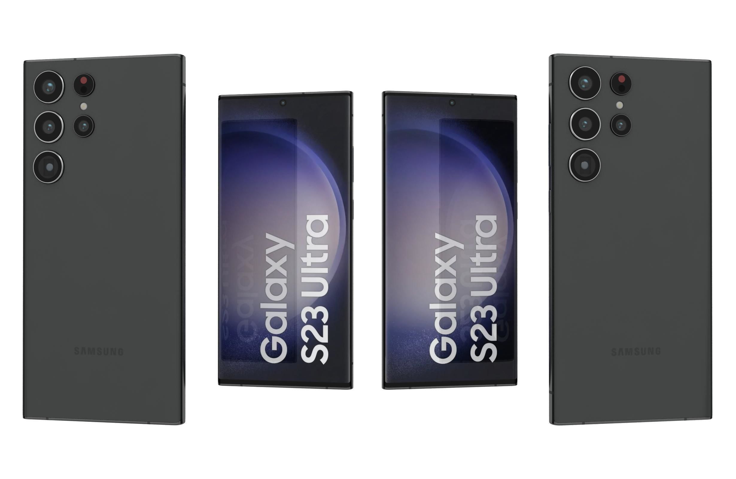 Samsung Galaxy S23 Ultra Gray 3D model_3