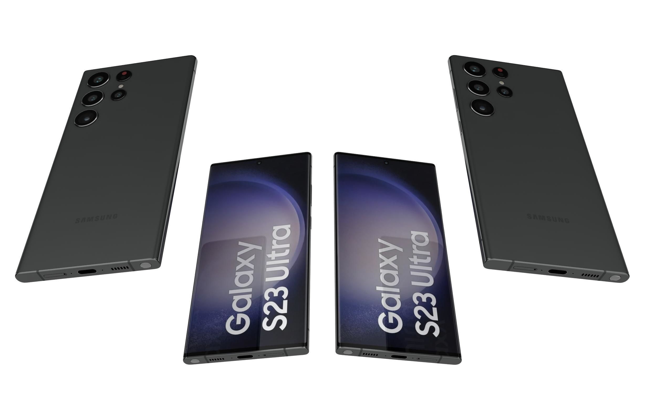 Samsung Galaxy S23 Ultra Gray 3D model_5