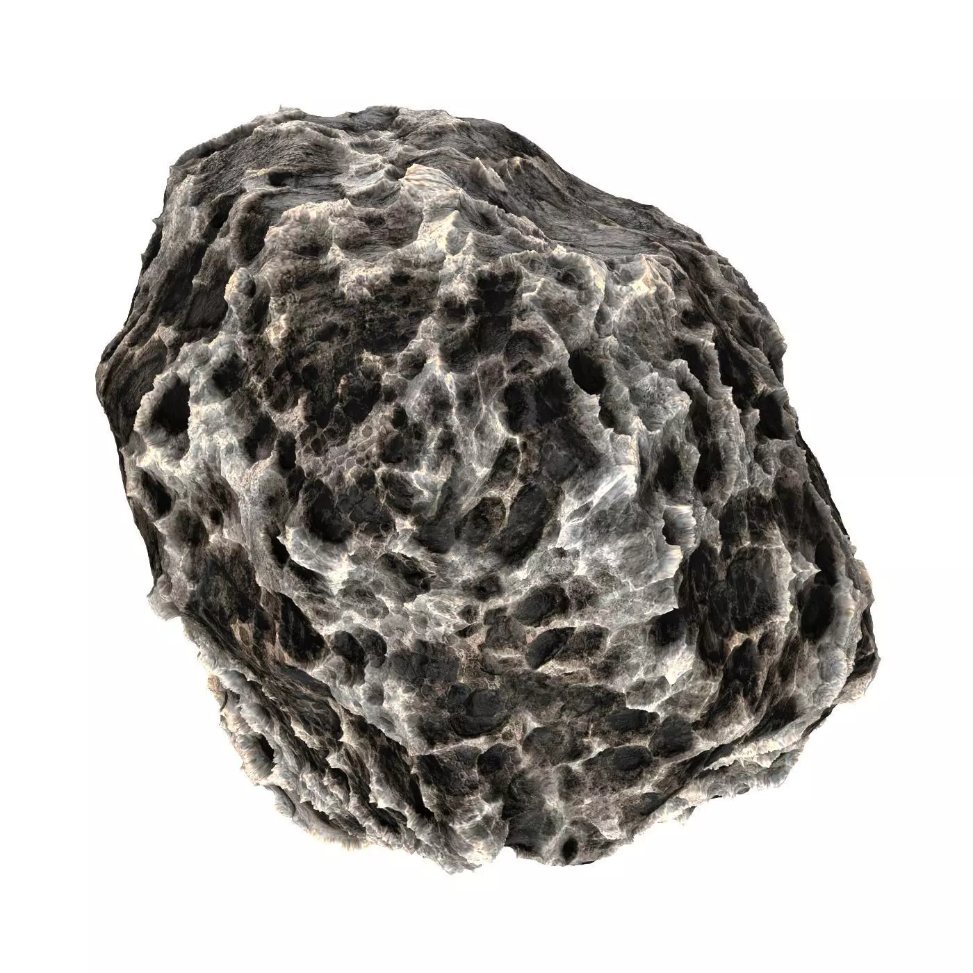 Volcanic Rock 05 Low-poly 3D model_0