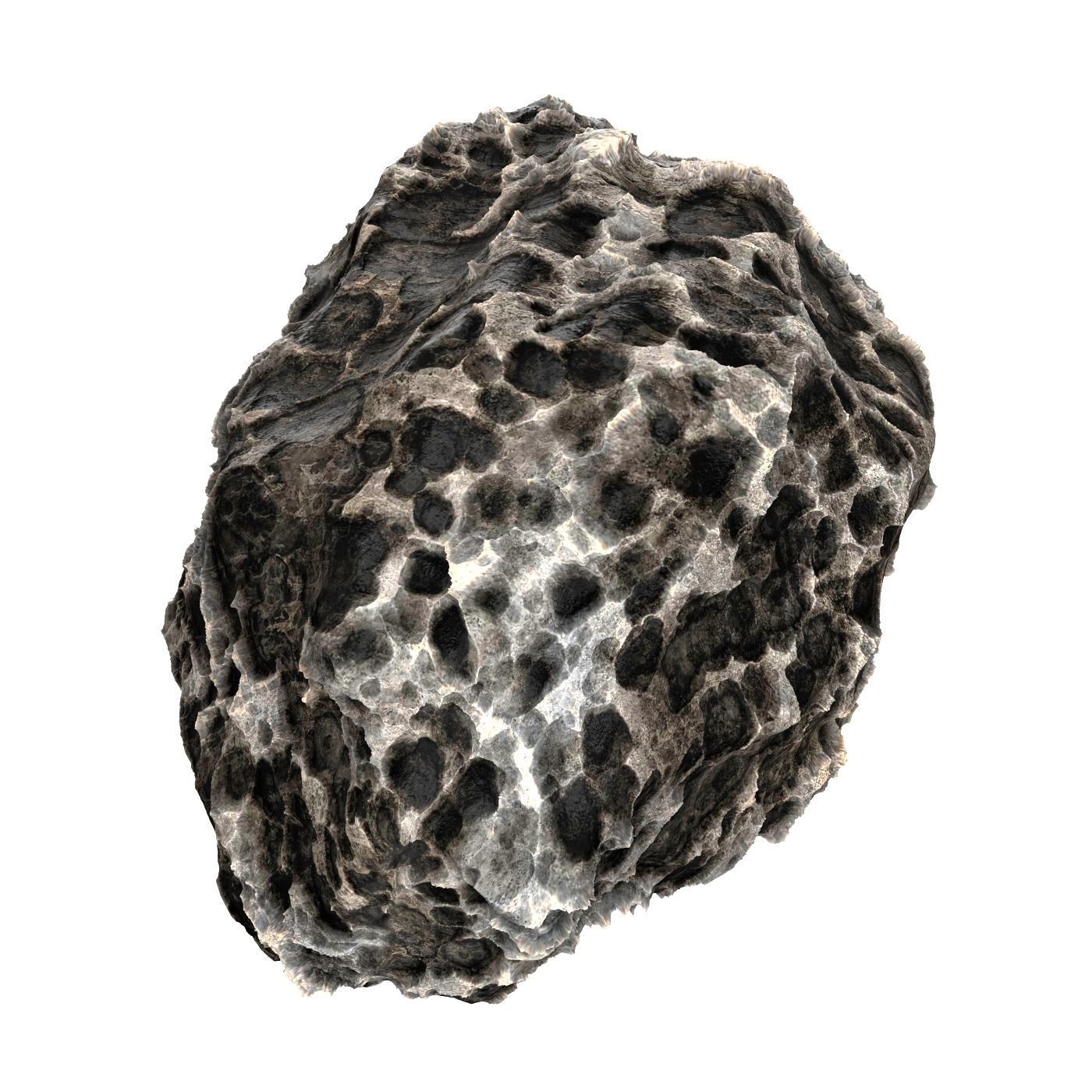 Volcanic Rock 05 Low-poly 3D model_3