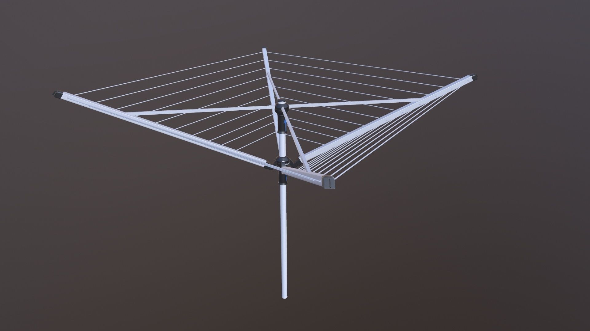 Rotary Drying Rack 3D model_2