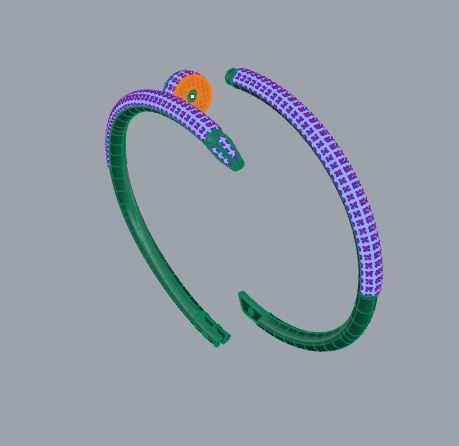 BRACELET brc03 3D print model_3