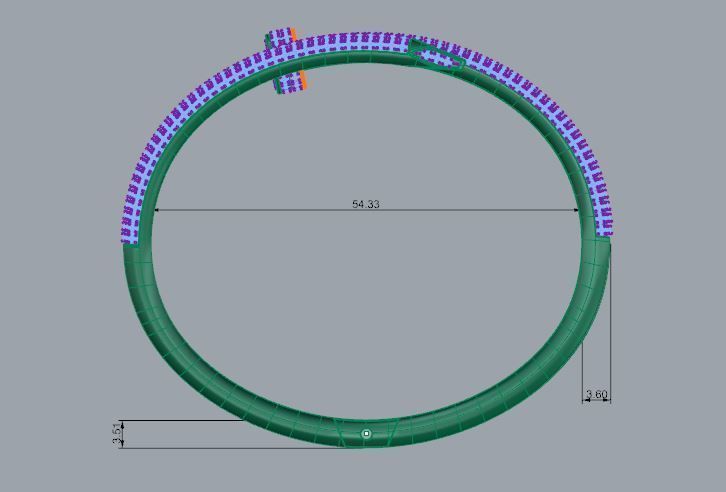 BRACELET brc03 3D print model_2