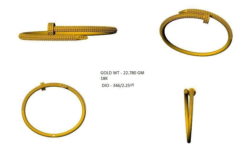 BRACELET brc03 3D print model_5