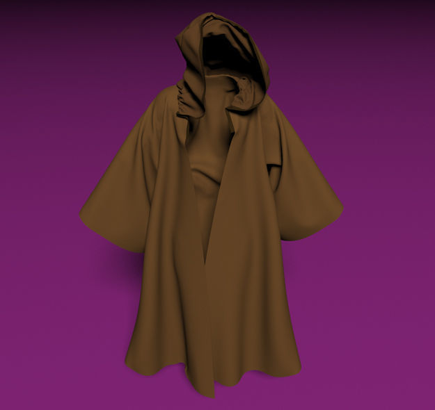 Science fiction outfits 3D model_8