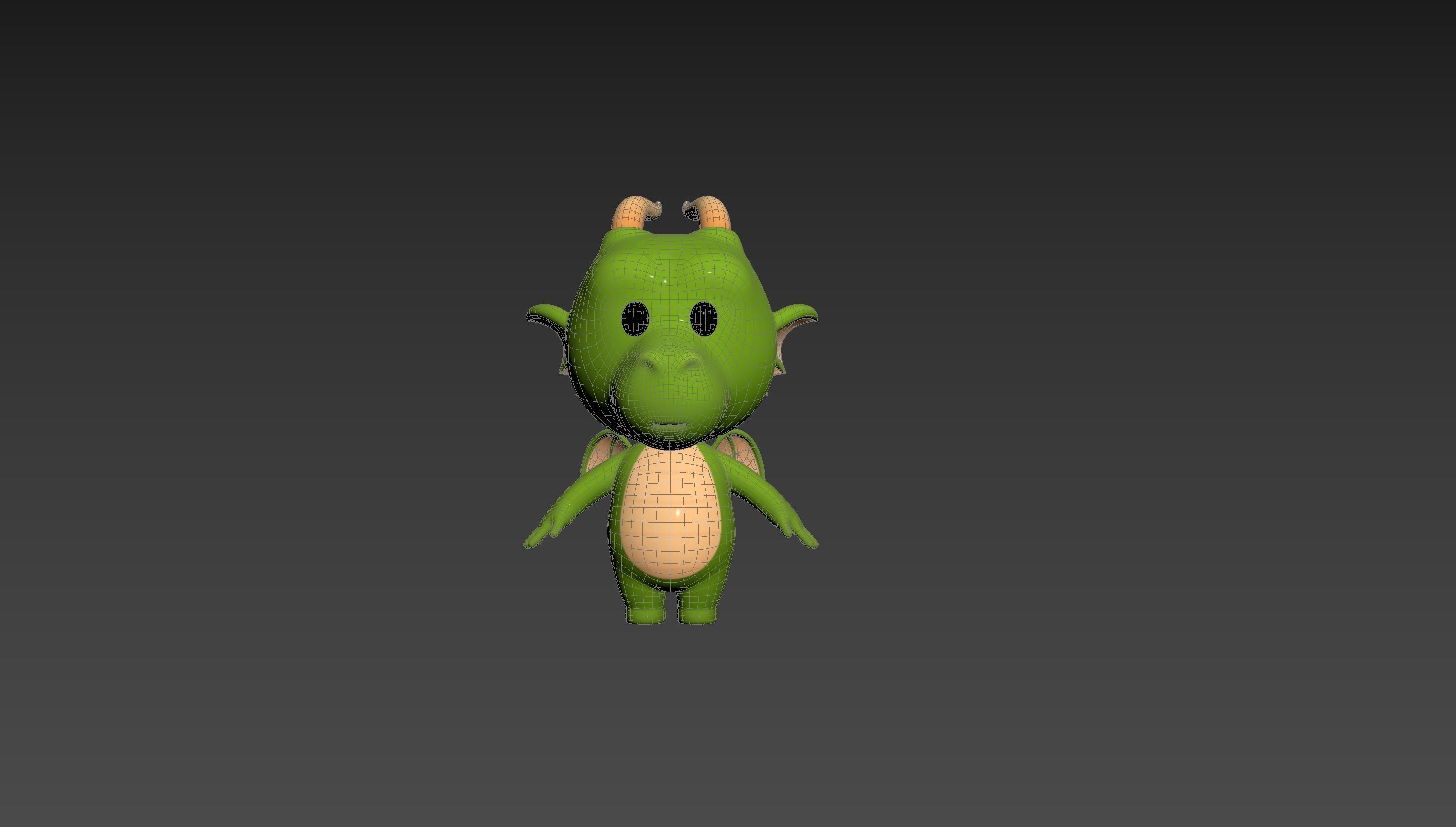 Character205 Dragon 3D model | CGTrader