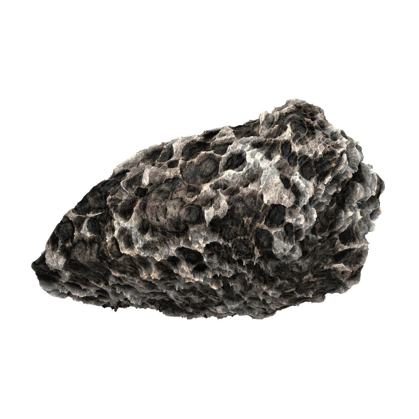 Volcanic Rock 10 Low-poly 3D model_3