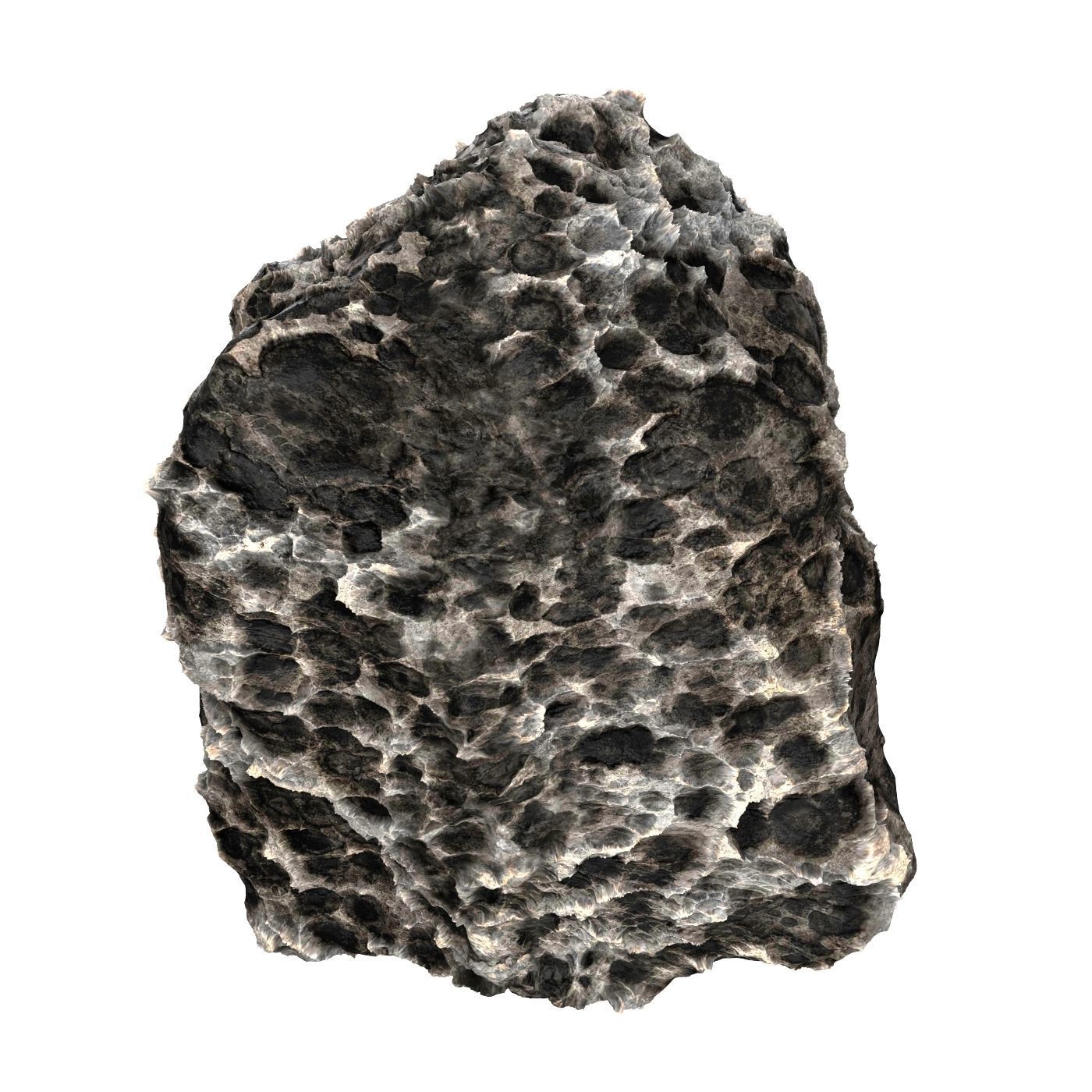 Volcanic Rock 11 Low-poly 3D model_3